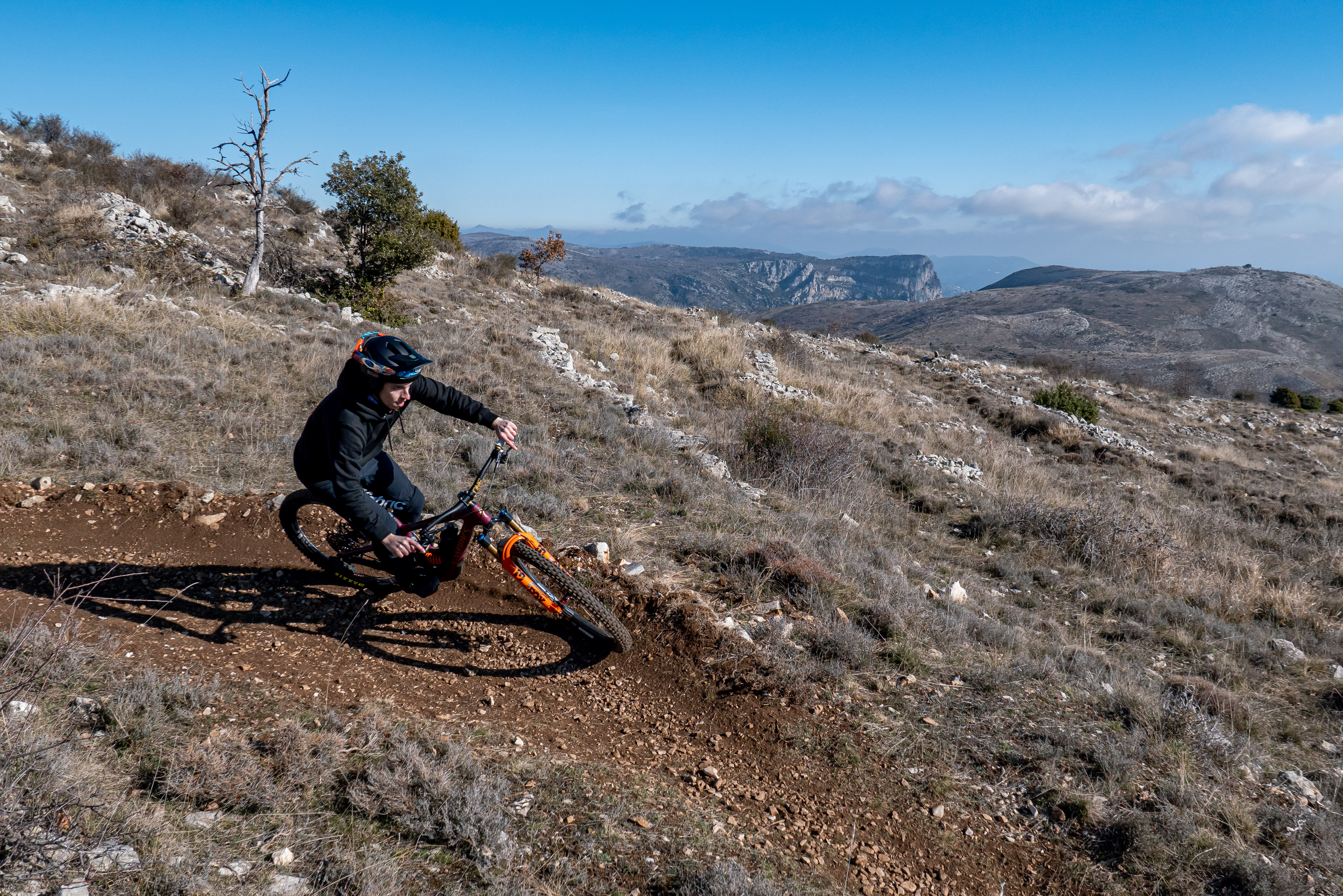 Descente du Col de Vence